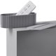 thumbnail image 3 of Caja Almacenamiento Cables Y Cables Alimentación Regleta Artefacto Bloqueo Escritorio Caja Concentradora Cables Datos Administrador Cables Enchufe (gris Grafito), 3 of 9