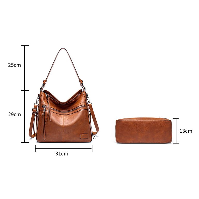 Brand New Fashion Woman Luxury Handbag Large Capacity Composite Bag Ladies  Leather Shoulder Messenger Bag Totes Purse 2022