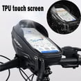 thumbnail image 2 of Bolsa impermeable de EVA TPU para el marco delantero de la bicicleta para teléfonos de menos de 6.5, 2 of 5