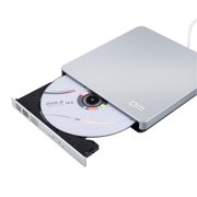 DM USB Optical Drive External USB 3.0 CD/DVD-ROM Combo DVD RW ROM Burner for Laptop for Mac OS USB DVD Drive