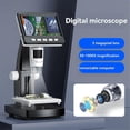 thumbnail image 2 of Digital Microscope, 4.3Inch IPS, 1000X Zoom, HD1080P, Metal Stand, 2 of 5