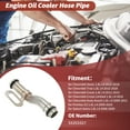 thumbnail image 4 of Tubo de enfriador de aceite de entrada Unique Bargains para Chevrolet Sonic 1.8L L4 2012-2018, línea de derivación de refrigerante del motor No. 55353327, 4 of 7