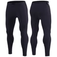 thumbnail image 3 of Men's Compression Fitness Pants - Tight Stretch Design for Running Basketball Training, 3 of 4