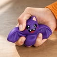 thumbnail image 6 of Halloween Pumpkin Squeeze Toys, Slow Rise Glitter Dumpling Squishies, Cute Pumpkins Stress Ball Gifts for Adults Anxiety Relief Office, Purple, 6 of 6