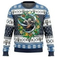 thumbnail image 1 of Fire Rengoku Demon Slayer Christmas Sweater Christmas Sweater Gift Santa Claus Pullover Men 3d Sweatshirt And Top Autumn And Win, 1 of 2