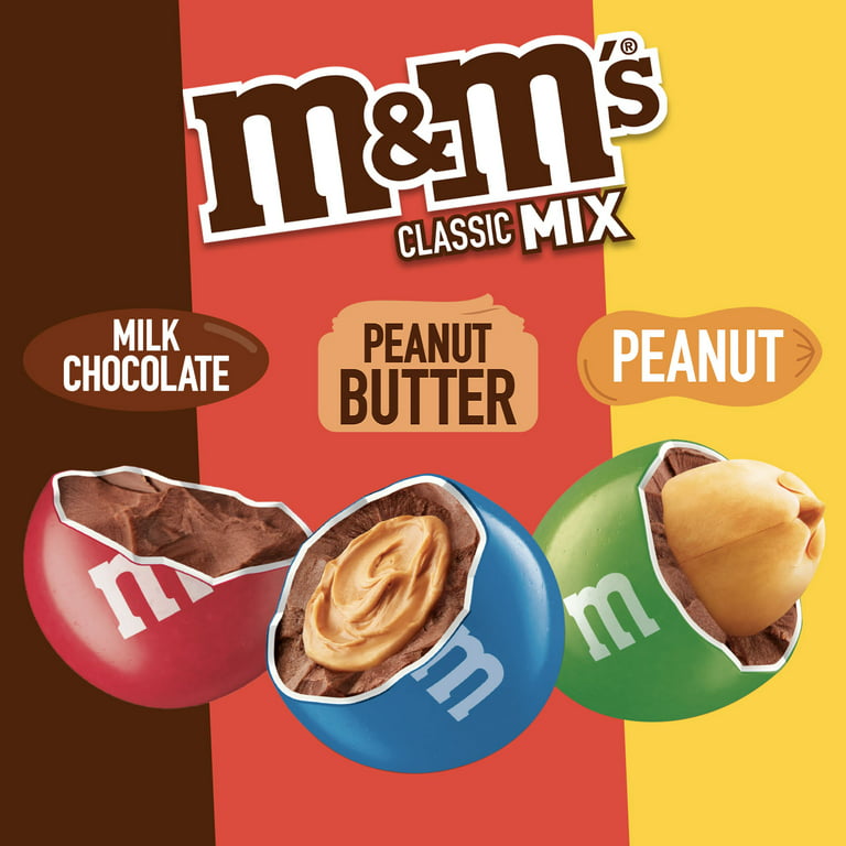 m&m peanut mix