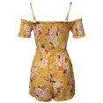 thumbnail image 2 of FashionOutfit Women's Floral Print Off-Shoulder Spaghetti Strap Romper Jumpsuit, 2 of 3