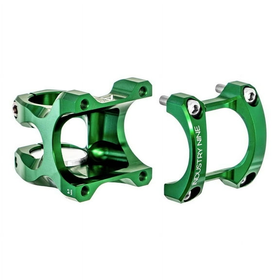 Industry Nine A318 Stem Diameter: 31.8mm, Length: 30mm, Steerer: 1-1/8'', 8°, Green