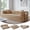 Beige, variant on 5-in-1 Convertible Sofa Bed, 80.7 Inch Folding Corduroy Couch with Storage Pocket, No Assembly Required, 4 Pre-Shaped Frames and 2 Pillows, Space-Saving Multi-Function Sofa Couch
