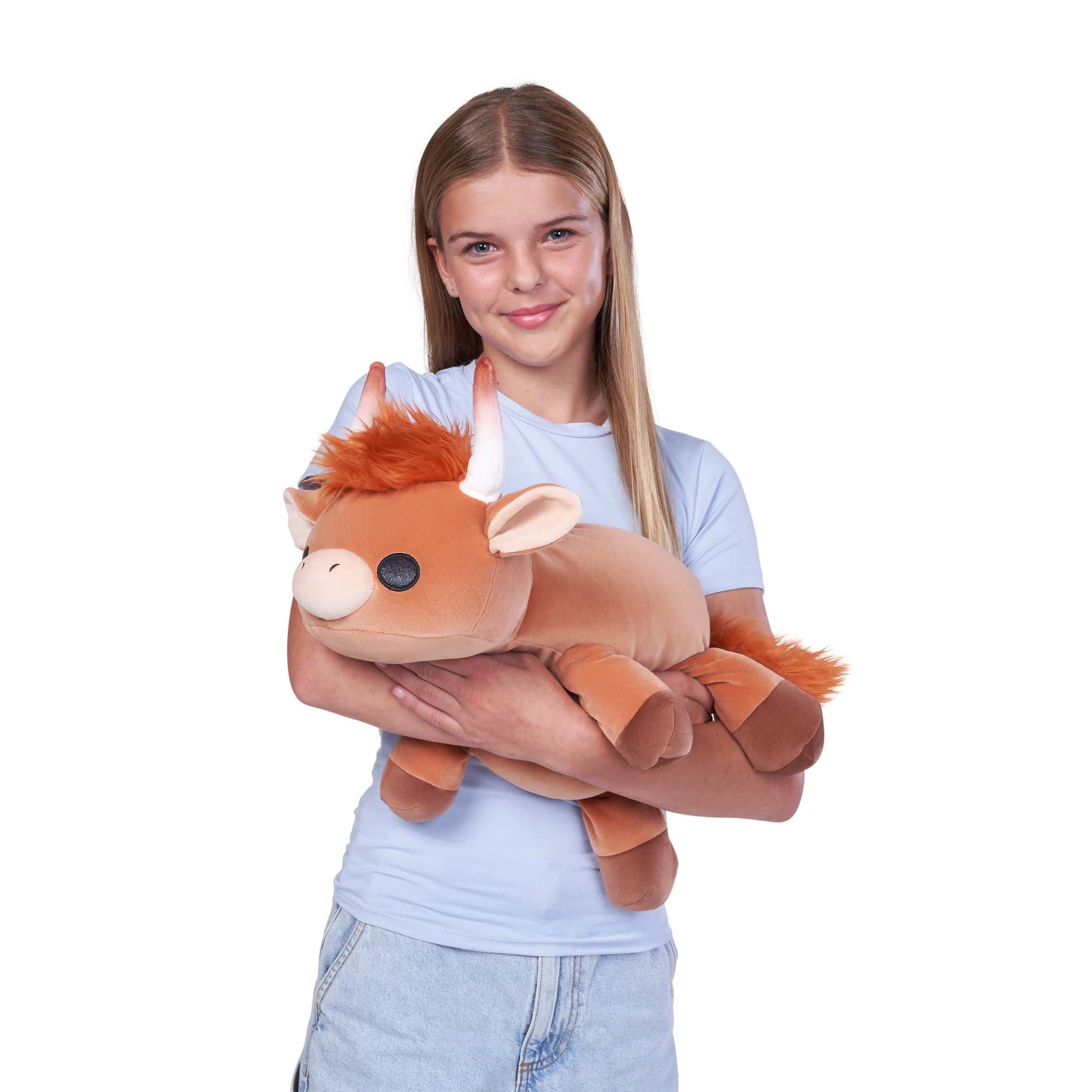 Hug A Lumps (Medium) Holly by ZURU, Cuddly Squishy Weighted Plush