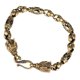 thumbnail image 4 of GOOHOCHY Pulsera de dragón Joyería de dragón Pulsera de latón fresca Pulsera con dijes decorativos, 4 of 7