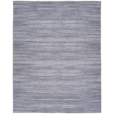 Nourison Nourison Washables Abstract Grey 6' x 9' Area Rug (6x9)