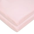 thumbnail image 6 of American Baby Company 2 Pack 100% Cotton Knit Fitted 18" x 36" Cradle/Bassinet Sheet - Compatible with Mika Micky Bassinet, Pink, Soft Breathable, for Girls, 6 of 9
