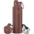 thumbnail image 1 of Frasco de hidratación IRON °FLASK para acampar y senderismo, 1,2 L, otoño, cacao, 1 of 8
