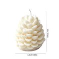 thumbnail image 3 of Cadancy Pine Cone Shape Scented Candles Soy Wax Aromatherapy Home Decor Tabletop Centerpiece Christmas Winter Holiday Decoration Indoor Fragrance Gift Set Party Seasonal Ornament, 3 of 7