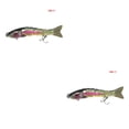 thumbnail image 2 of Eigraketly Bait Lure Crankbait Pesca Multi-seccional Hundimiento Swimbait con Garra Barb Hook, D8K-11 D8K-11 2piezas Eigraketly CBP141564, 2 of 5