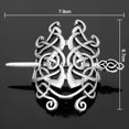 thumbnail image 4 of Women Viking Celtics Knots Holder Jewelry Viking Hair Sticks Hair Clips Hair Accessories Hairpins 1, 4 of 8