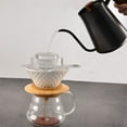 thumbnail image 3 of Pour Over Coffee Dripper Coffee Filter Drip Shower Hand Brew Coffee Filter Drip Shower Kitchen Coffee Accessories, 3 of 11
