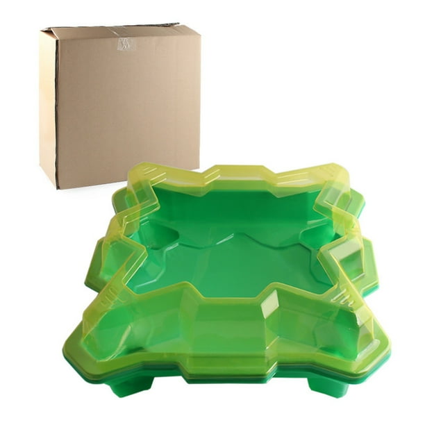 Vogacara Juguete lanzador para niños, tablero de tierra preescolar para el hogar, divertido juego clásico para interiores y exteriores, regalos para Juegos de césped Verde Vogacara FN011320-02
