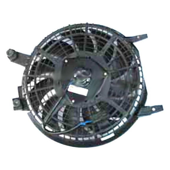Right A/C Condenser Fan Assembly - Compatible with 1993 - 1997 Geo Prizm Sedan 1994 1995 1996