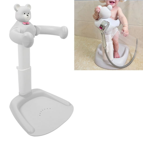Torre Del Baño Del Abrazo Del Bebé, Soporte Ajustable Antideslizante Grueso Del Baño Del Bebé De La Altura Ajustable Para Bañarse
