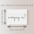thumbnail image 4 of Will You Marry Us Card. Will You Do Us The Honor Of Marrying Us. Officiant Proposal Card. Wedding Officiant Proposal., 4 of 7
