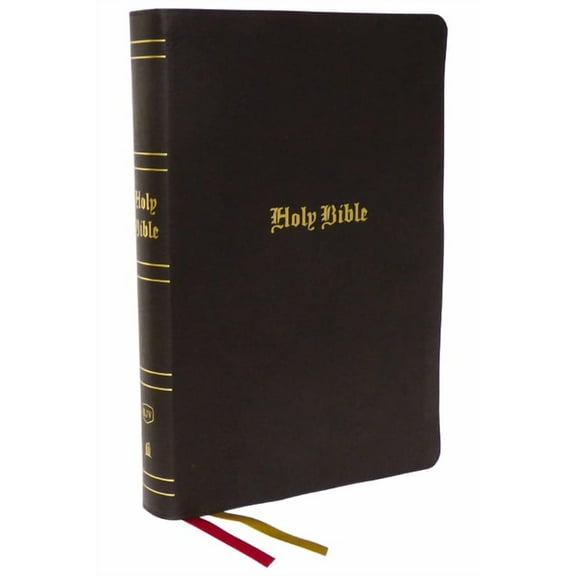 KJV Holy Bible: Super Giant Print with 43,000 Cross References, (Brown Bonded Leather)