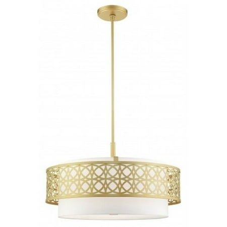 

5 Light Pendant in Glam Style 24.75 inches Wide By 16 inches High-Brushed Nickel Finish Bailey Street Home 218-Bel-4362890