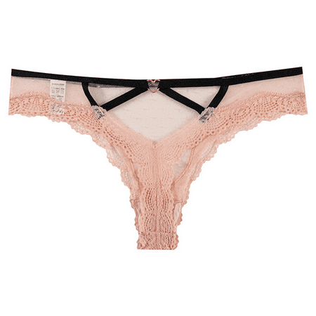 Meiodtion Underwear for Women Breathable Bikini Comfort Cute Panty Seamless Hiphuggers Stretchable Panties Pink M