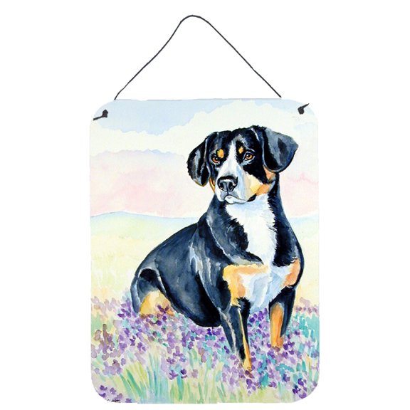 Entlebucher Mountain Dog Aluminium Metal Wall or Door Hanging Prints