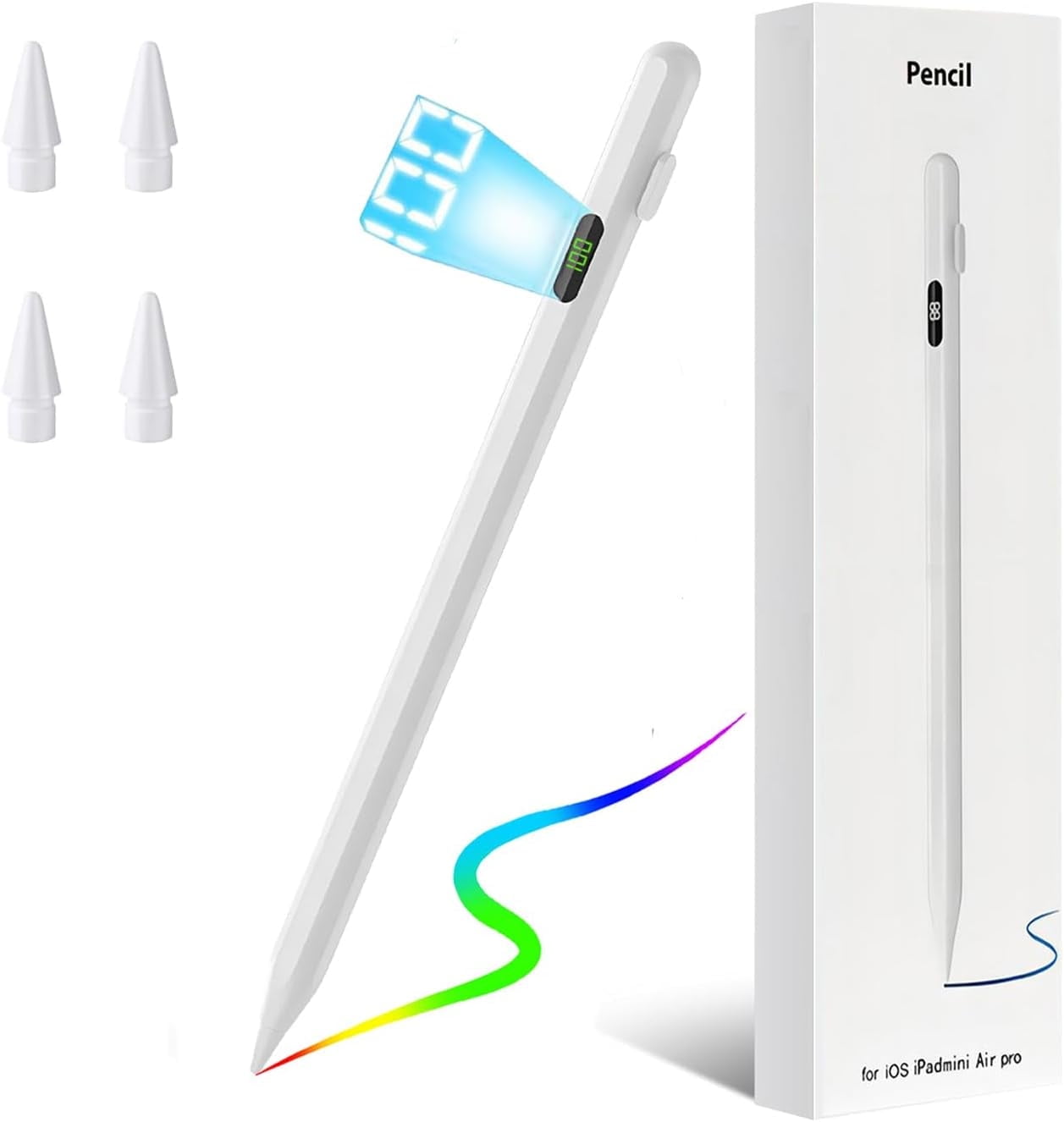 Logitech Crayon Stylus Pen, Touch Screen for Apple iPads, USB-C