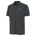 thumbnail image 2 of Men's Antigua Pewter Orlando Magic New Logo Tunnel Polo, 2 of 3