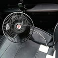 thumbnail image 6 of Zone Tech Black 12V Vehicle Oscillating Fan -2Pack, 6 of 7