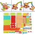 thumbnail image 3 of ZLight Wood Building Block Kids Creative Construction Toy Puzzles 138pcs D Style, 3 of 6