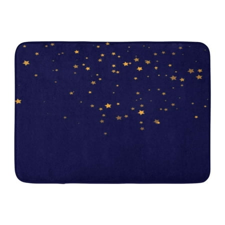 Modern Gold Machine - GODPOK Star Falling Gold Yellow Starry Confetti Starlight Night Astral Golden Starlit Fall Chaotic Modern Rug Doormat Bath Mat 23.6x15.7 inch