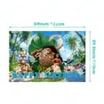 thumbnail image 2 of Moana Birthday Party Supplies,Cartoons Theme Party Decoration Set, 2 of 4