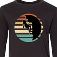 thumbnail image 4 of Inktastic Rock Climbing Mountain Climber Silhouette Long Sleeve Youth T-Shirt, 4 of 5