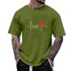 thumbnail image 1 of Tops para hombre, blusas y camisas de manga corta con cuello redondo para hombre, camisetas casuales con estampado de moda para hombre, blusa de manga corta, blusa de poliéster para hombre., 1 of 4