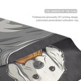 thumbnail image 3 of Yayeee Garden Flag 28" x 40" Double Sided Outdoor Yard Lawn Holiday Decorations, White Halloween Dog, 3 of 6