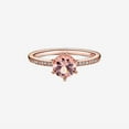 thumbnail image 5 of PANDORA Pink Sparkling Crown Solitaire Ring, 5 of 6