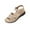Beige, variant on MLCDZ Sandals for Women Orthopedic Shoes: Comfortable Dressy Womens Wedge Sandal Summer Walking Wedges - Casual Platform Sandals with Adjustable Hook Loop Beige 42