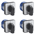 thumbnail image 1 of 4X Changeover Selector Switch 3 Positions 8 Terminals Universal Rotary Cam Selector Latching Switches 32A,4 x Changeover Selector Switch,Photo Color, 1 of 6