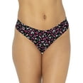 thumbnail image 2 of No Boundaries Juniors' No Show Thong Panty, 3-Pack, 2 of 5