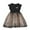 Black, variant on Gubotare Girls Prom Dress Baby Girls Birthday Dress Ruffled Sleeve Tulle Princess Dress for Graduation Photo Vacation Outfit (Black,Size 18-24 Months)
