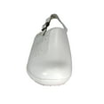 thumbnail image 2 of 24 HOUR COMFORT Milena Women's Wide Width Leather Slingback Clogs WHITE 5, 2 of 6