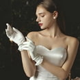 thumbnail image 3 of Misright Wedding Thin Gloves Proms Gloves for Operas Stage Evening Dinner for Women Lady, 3 of 10