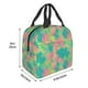 thumbnail image 3 of Easygdp Colorful Palm Leaves Bolsa Térmica Premium - Tela Oxford Impermeable, Gran Capacidad, Bolsillo Frontal, Unisex para Trabajo, Escuela, Actividades al Aire Libre y Picnics, 3 of 8