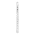 14K White Gold 1.3 mm Skinny Rope Band Size 7.5 - Solid Gold Fine ...