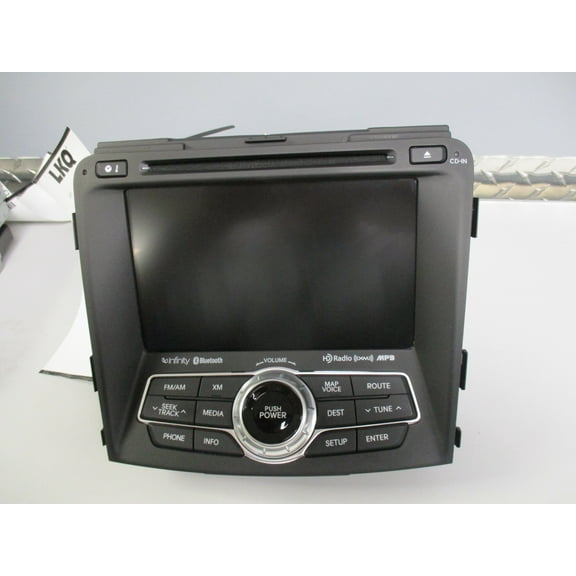Pre-Owned 2015 Hyundai Sonata Radio Receiver Navigation OEM - Verify Specific Vehicle Fitment In Description - (Good)