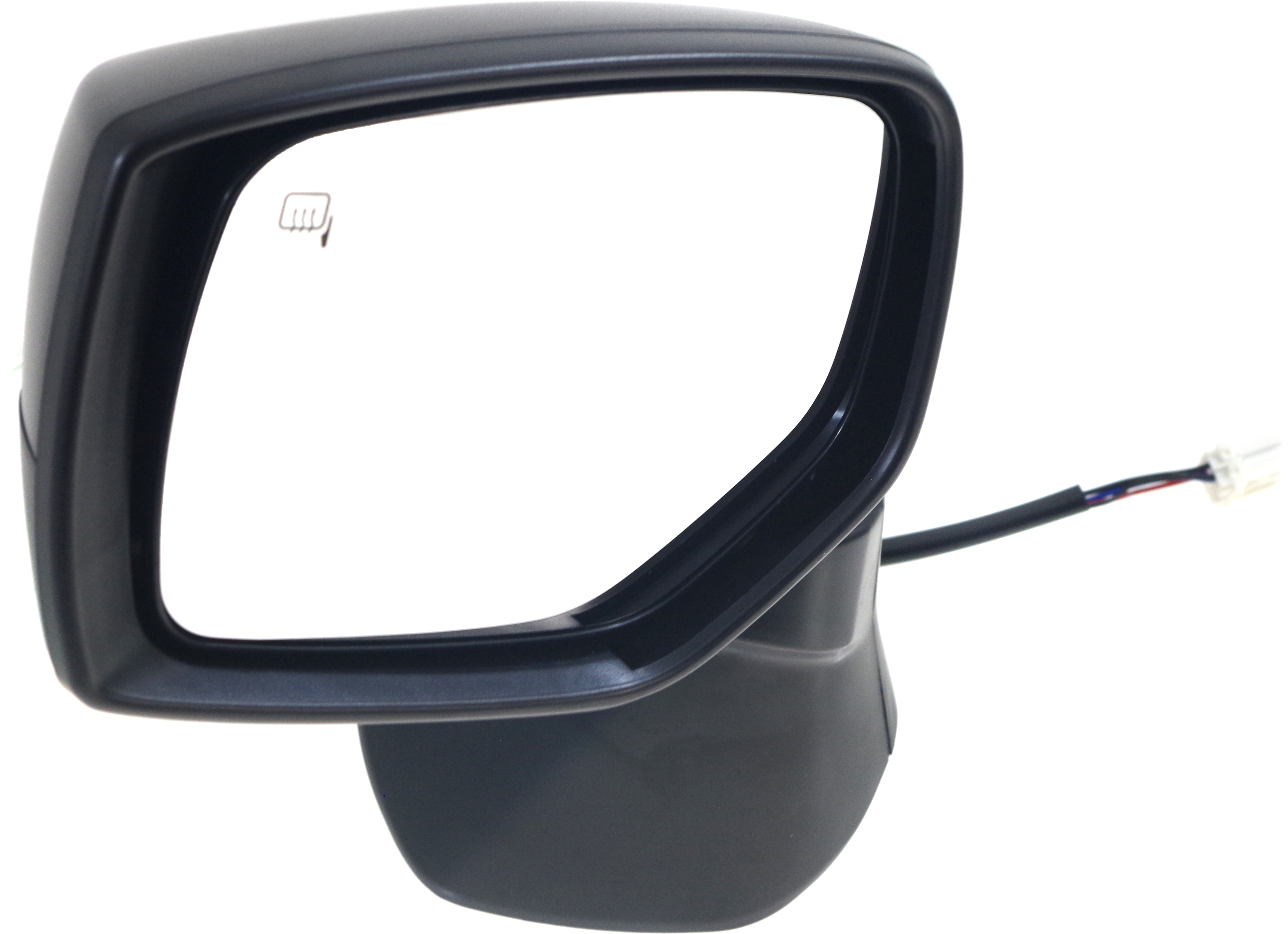Mirror Compatible With 2015-2016 Subaru Impreza 2015-2017 WRX Left Driver Side Heated Textured Black Kool-Vue
